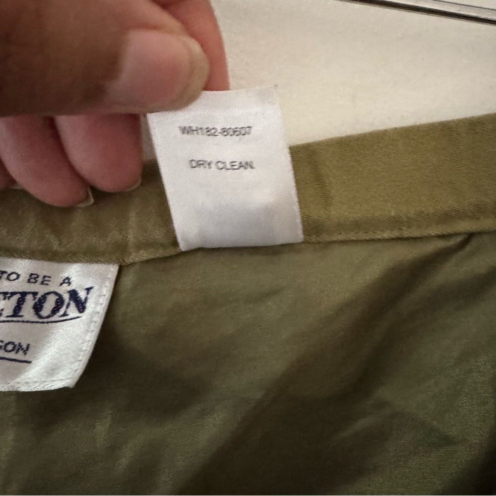 Pendleton Green Classic Style Pants Side Zip - image 6